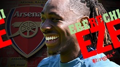 Eberechi Eze và vòng tròn ly kỳ để trở lại Arsenal